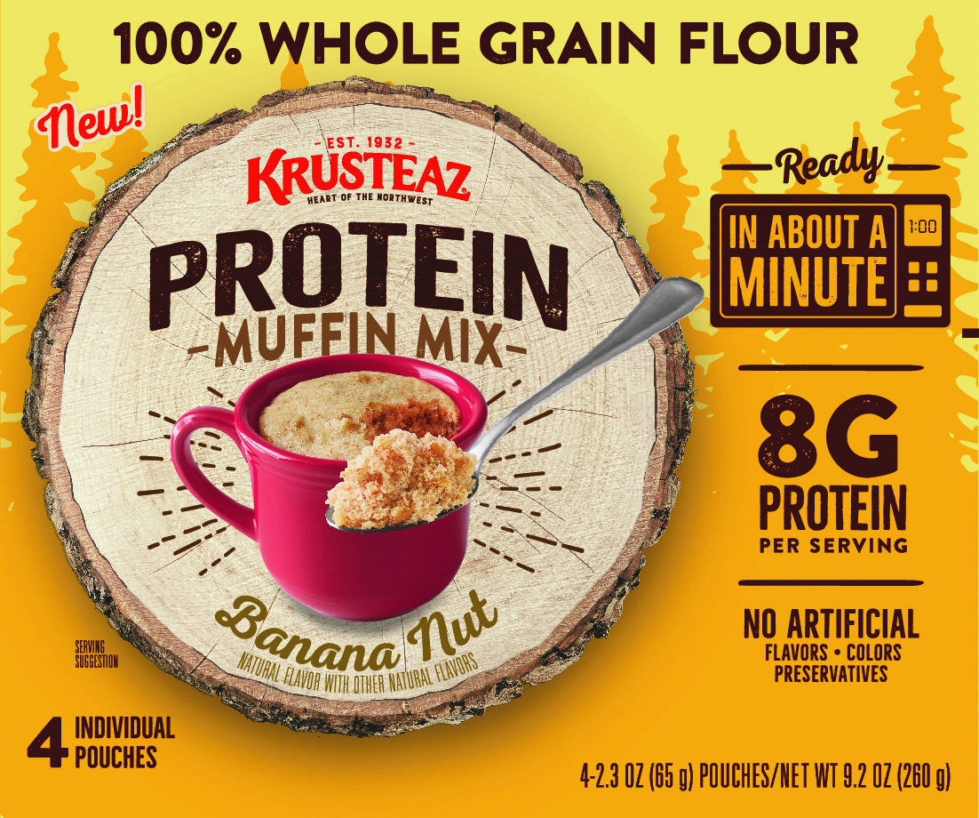 Krusteaz Banana Nut Protein Muffin Mug