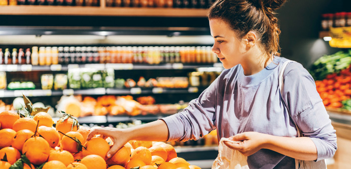 Oranges at the Market